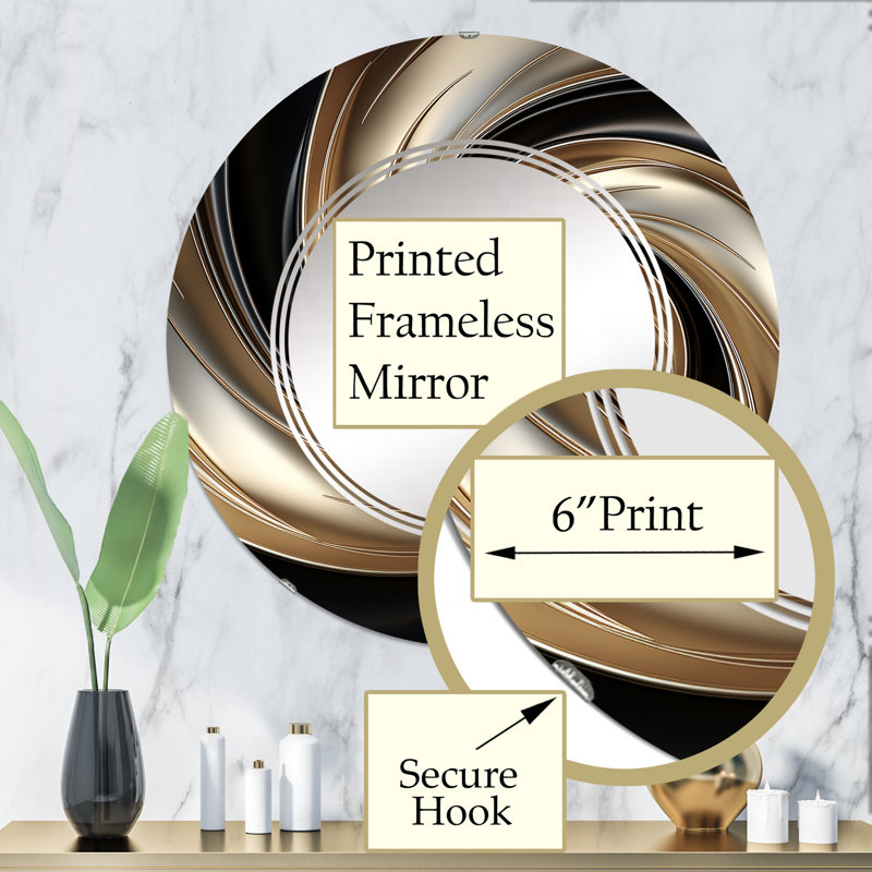 Clatterbuck Circle Mirror, 32" x 32"
