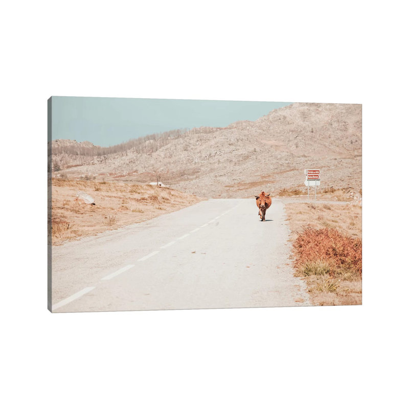 On the Road 1 Piece Wrapped Canvas Wall Art, 101.6 cm H x 66.04 cm W x 1.91 cm D