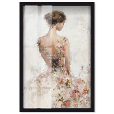 Cloud Dress III Fashion Art Shadowbox Print by Art Remedy