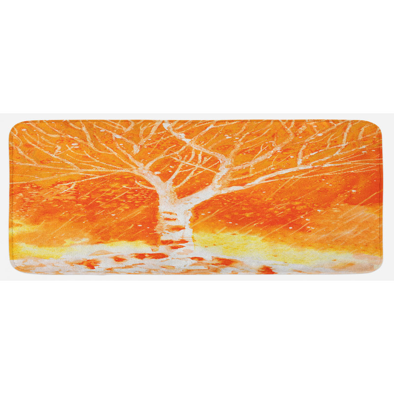 Tapis de cuisine arbre d’automne