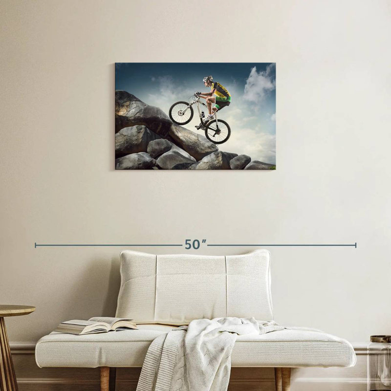 Mehar Cyclist Uphill, H 20 po x l 30 po