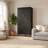 Tall Storage Cabinet With Drawers And Adjustable Shelves, Fluted Panel Accent Cabinet With Gold Handles For Living Room, Kitchen, Or Entryway-768846613