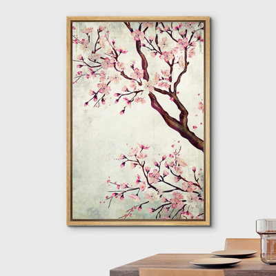" Pink Cherry Blossom Giclee Print "