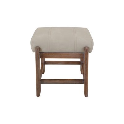 Structure en bois et siège rembourré, tabouret de 24 po