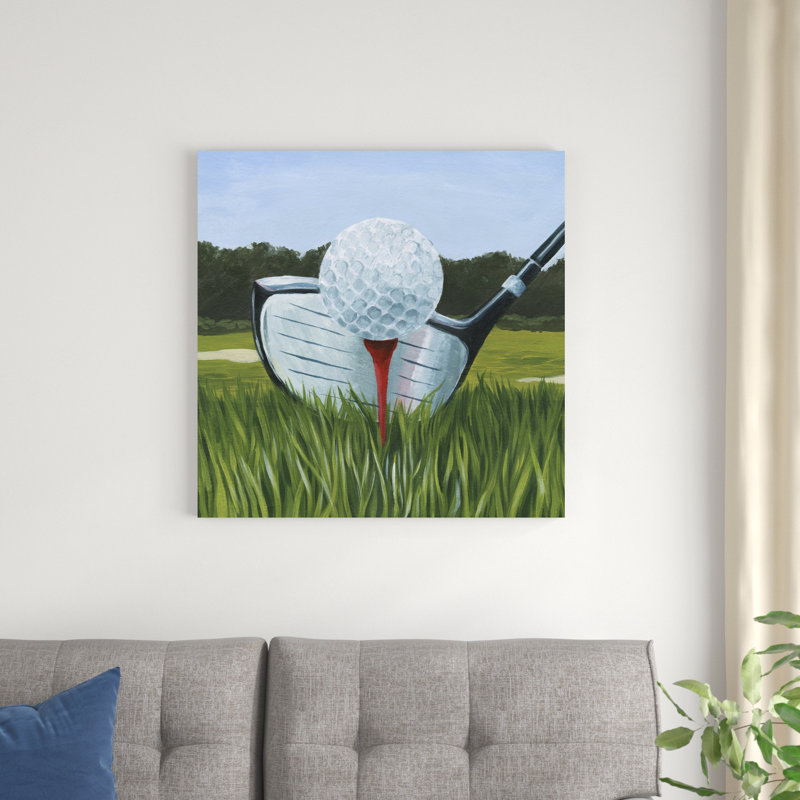 Tee Off I, H 30 po x l 30 po