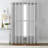 Dawan Faux Linen Semi-Sheer Grommet Curtain Panels-2034590679-2034590659