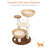 Adilynn 33.5'' H Cat Tree