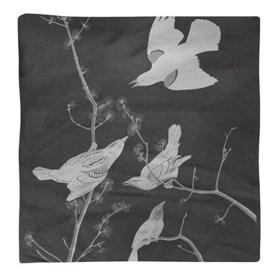 John James Audubon Cotton No Pattern Square Napkin