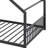 Modern Metal House Bed with Sturdy Construction-129109678