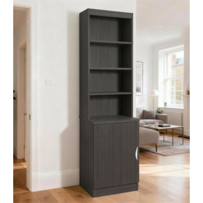 Archibald 1 -Door 3 -Shelf Storage Cabinet