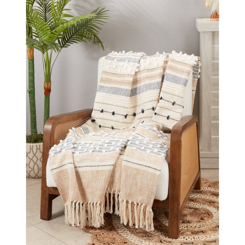 Hand Woven Throw Blanket, Multi