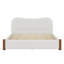 Lit plateforme tapissier avec pieds en bois-1257304742-1257304745