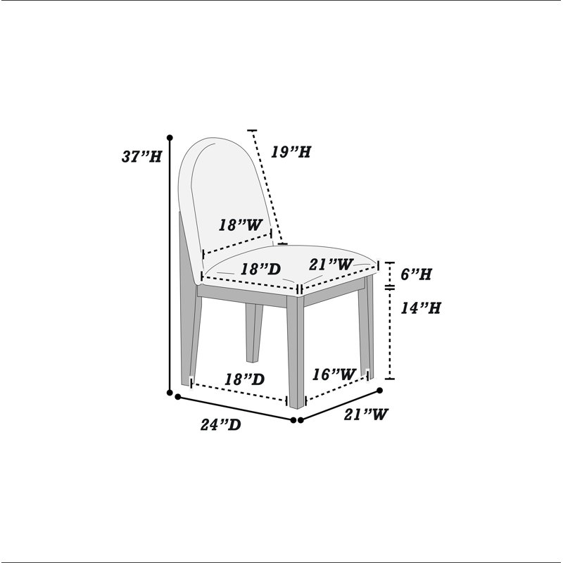 Chaise d'appoint ergonomique en tissu blanc à texture douce et douillette 2 pièces