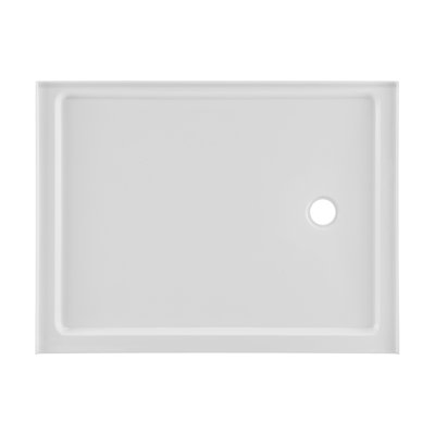 Base de douche en acrylique 48 po x 36 po Carre