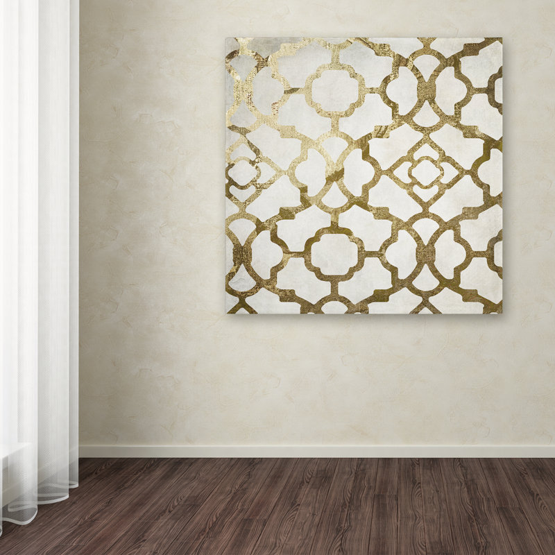 «Moroccan Gold II» par Jadaya, impression sur toile tendue, H 24 po x l 24 po x P 2 po