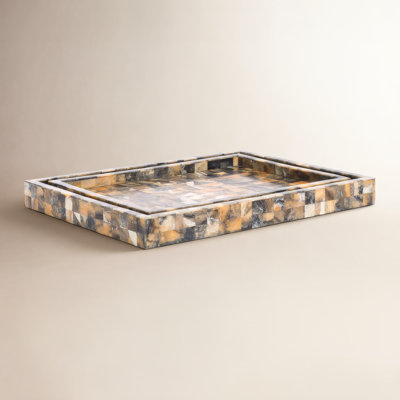 Harrold Resin/Mdf Tray Set 2