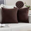  Ensemble de 2 housses de coussins décoratifs avec insertions - Ensemble complet de coussins décoratifs 18 po x 18 po-1816266587