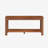 Rectangular Coffee Table With Storage Shelf & Wave Grain Legs-131376689
