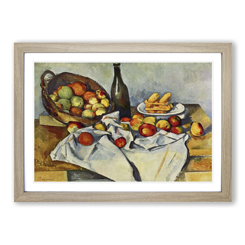 Paul Cezanne - Single Picture Frame Painting, Oak