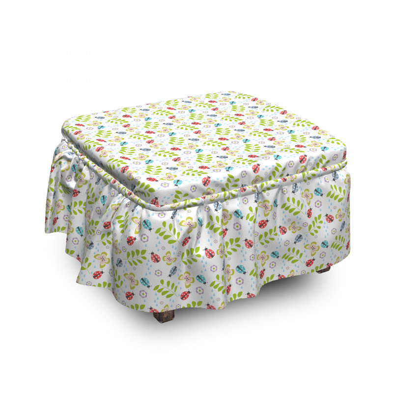 Housse pour de jardin botanique repose-pieds