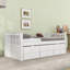 Lit plateforme simple avec lit gigogne et tiroirs-2049905468
