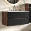Meuble-lavabo simple 36 po avec dessus en céramique avec trop-plein Kersha, pré-assemblé-808778443-838290735-833645115