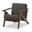 Fauteuil en polyester de 28,74 po de large Katsikis