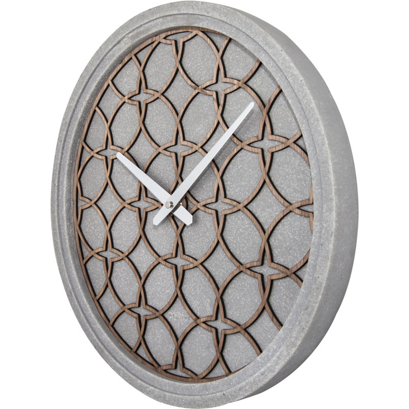 Concrete Love Round 39.5cm Wall Clock