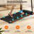 Treadmills For Home, 2.5hp Quiet Folding Treadmill With Heart Rate Sensor