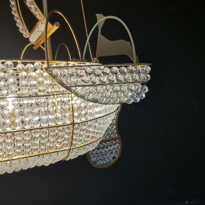 Contemporary 4 - Light Novelty Chandelier