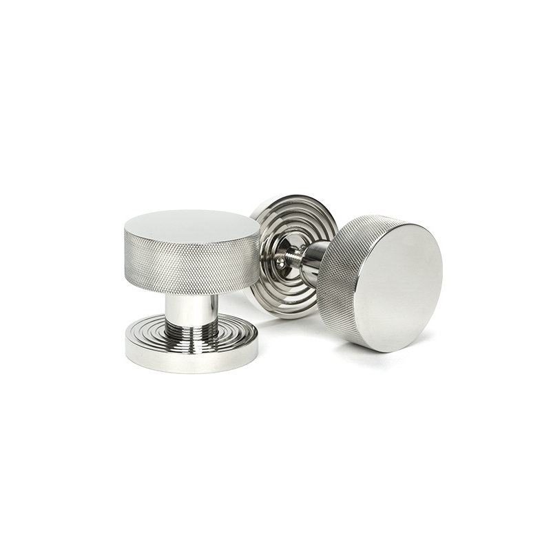 Brompton Interior Mortise Knobset, Polished Marine