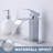 Centerset Single-handle Bathroom Faucet with Drain Assembly-100000061