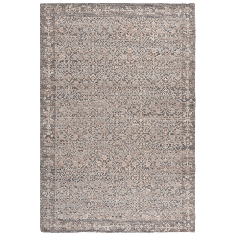 Tapis oriental Restoration Vintage touffeté à la main recyclé P.E.T., 8'-0" x 10'-0" Rectangle