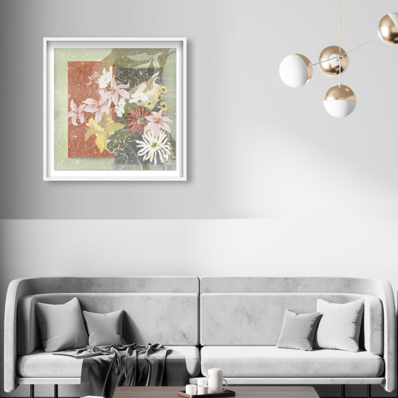 Parts Of Me Print by Oliver Gal, 31.5"H x 31.5"W, White Shadowbox