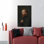 Toile imprimée: art moderne Van Gogh, décoration murale galerie, toiles à cadre noir 1P