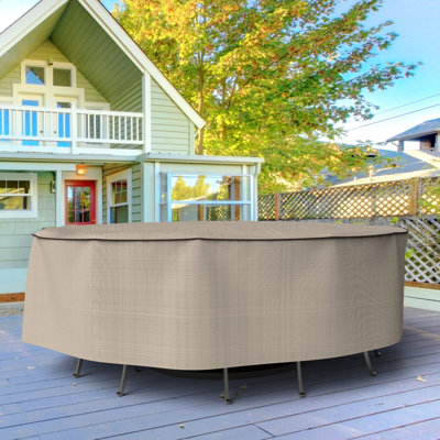Miguel Oval Patio Table & Chairs Set Cover