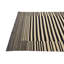 Tapis noir et blanc Ousley
