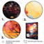 Loux abstrait arbre arc de couleurs III sur toile-229339341-229339349