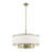 Berthine 7 - Light Steel Dimmable Drum Chandelier-1545522916-1545522917