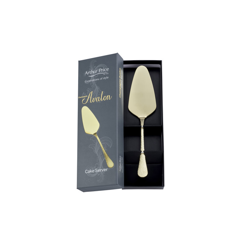 Champagne Avalon Stainless Steel Serving Piece