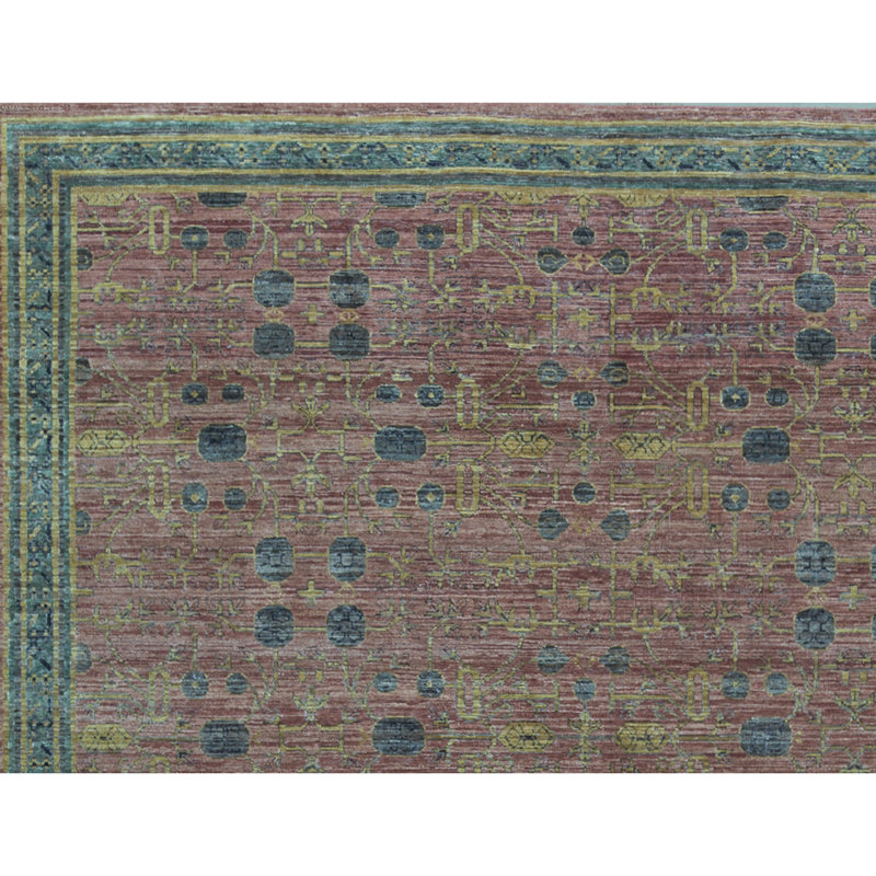 Canterbury Oriental Area Rug in Rust