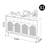 American style modern storage shoe cabinet
