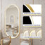 Aluminum Oval Wall Mirror-1377535706