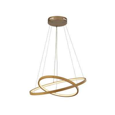 2 - Light Plated LED Pendant