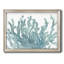 Blue Macro Coral III - reproduction d'art sur toile encadrée-1139778947