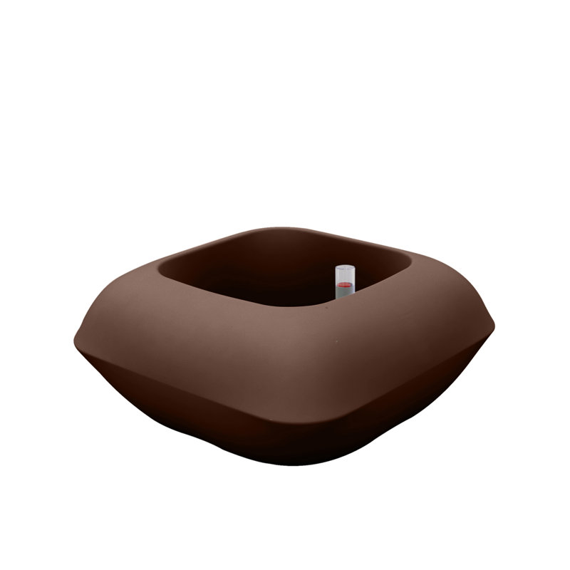 Pillow Resin Pot Planter, Bronze
