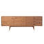 Gardner 3 Drawer Walnut and Birch Solid Wood Sideboard-390190276