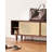 31.5" Brown Rectangular Solid Wood Shoe Storage