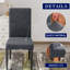 Soft Stretchy Box Cushion Dining Chair Slipcover-1937811182
