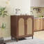 Ensemble de 2 buffets en rotin, armoire d'appoint
